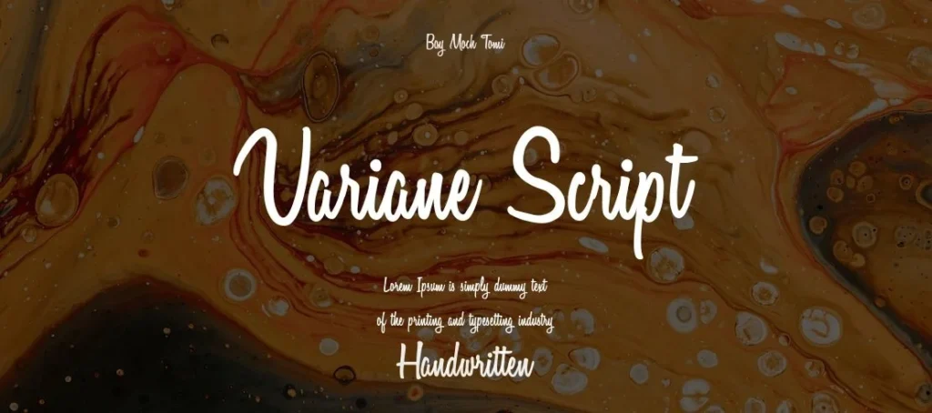 Variane Script
