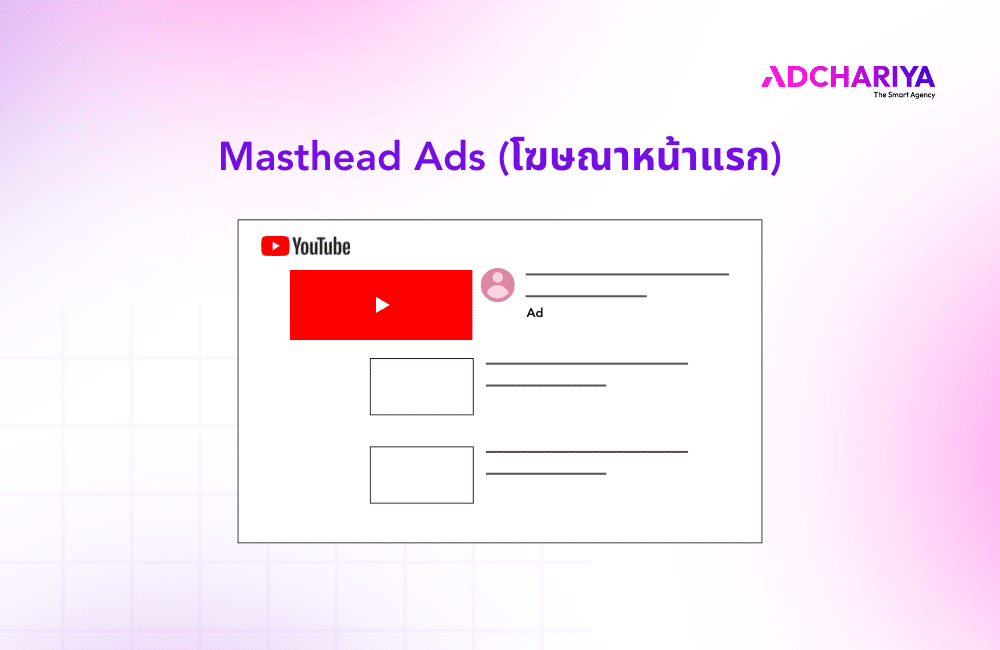 Masthead Ads (โฆษณาหน้าแรก)