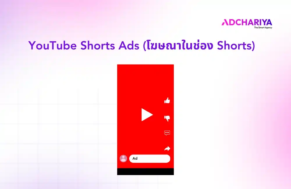 YouTube Shorts Ads (โฆษณาในช่อง Shorts)