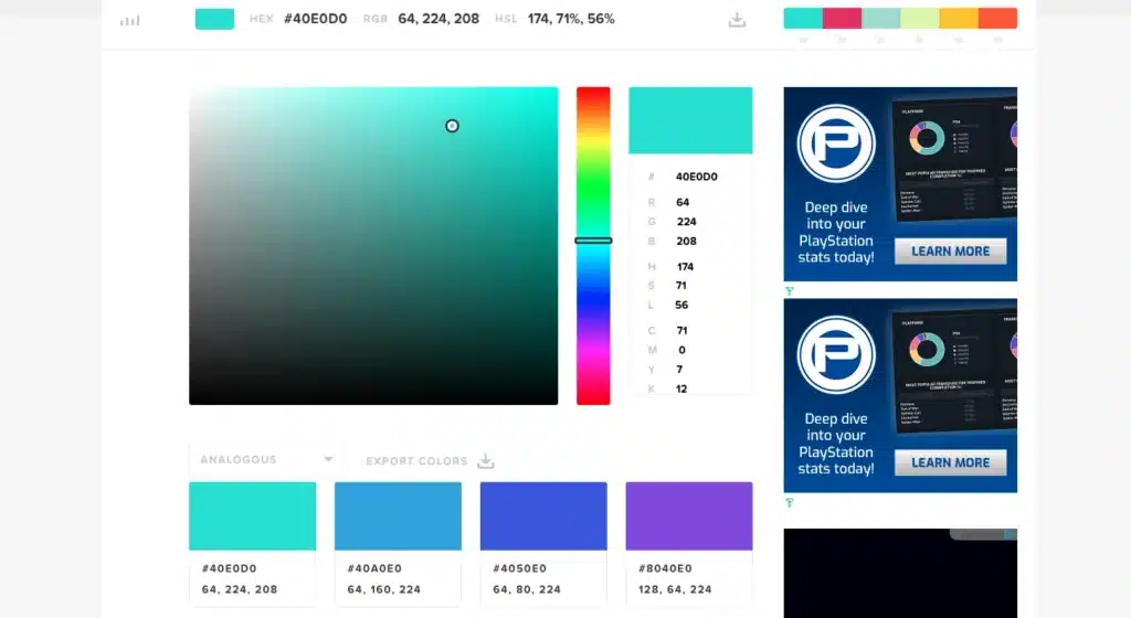 เว็บโค้ดสี 1.HTML Color Codes