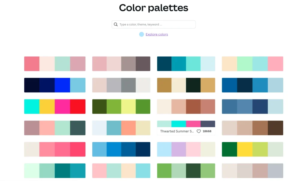 เว็บโค้ดสี 7.Canva